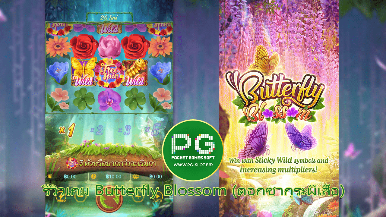 รีวิวเกม Butterfly Blossom