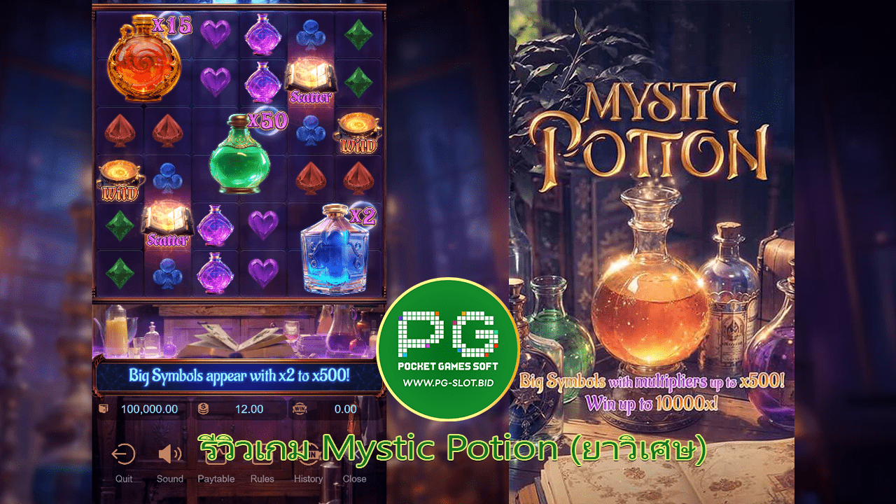 รีวิวเกม Mystic Potion