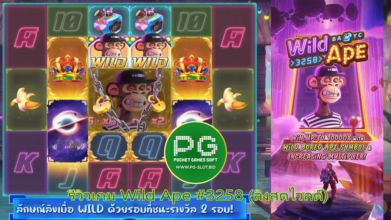 รีวิวเกม Wild Ape #3258